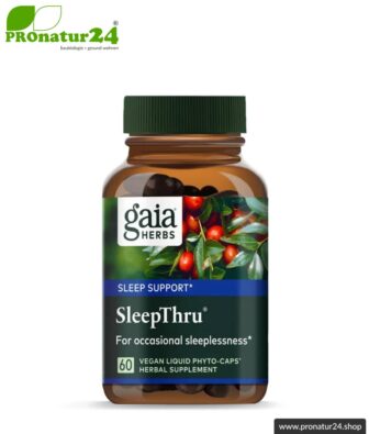 SLEEPTHRU von GAIA HERBS - 60 Kapseln