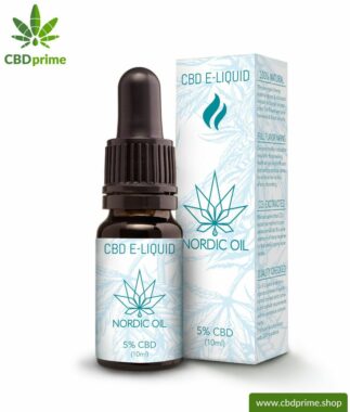 CBD E-LIQUID der Cannabis Pflanze mit 5 % CBD Anteil. Ohne THC.
