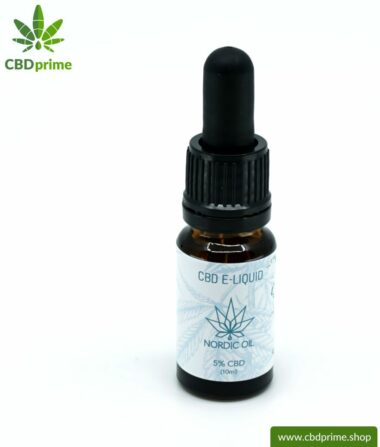 CBD E-LIQUID der Cannabis Pflanze mit 5 % CBD Anteil. Ohne THC.