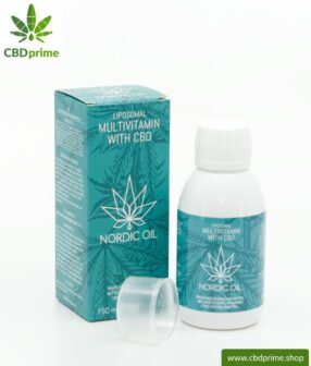 Liposomales Multivitamin mit CBD (90mg CBD). Ideal für einen Monat mit 30 Portionen mit jeweils 3 mg CBD.